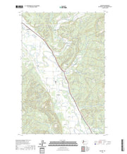 US Topo 7.5-minute map for Malone WA