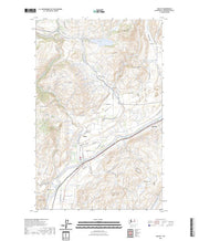 US Topo 7.5-minute map for Malott WA