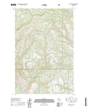 US Topo 7.5-minute map for Manastash Lake WA