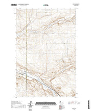 US Topo 7.5-minute map for Marlin WA