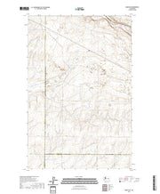 US Topo 7.5-minute map for Marlin SW WA