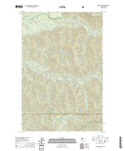 US Topo 7.5-minute map for Matheny Ridge WA