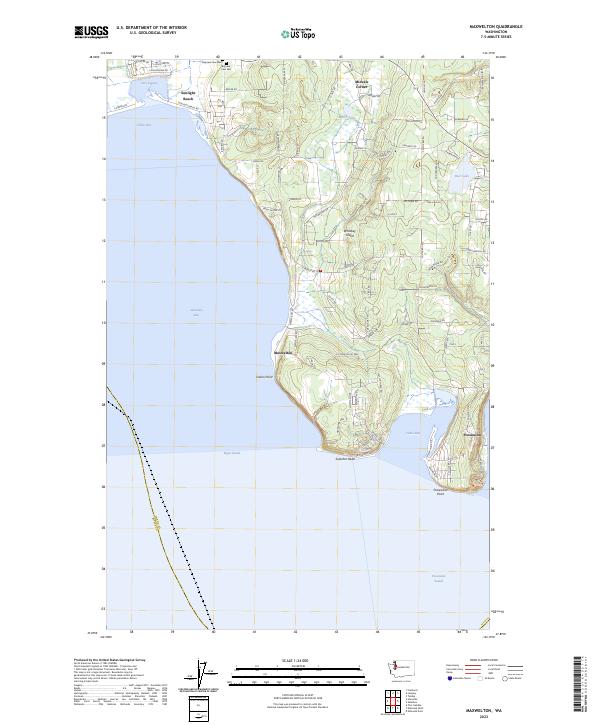 US Topo 7.5-minute map for Maxwelton WA