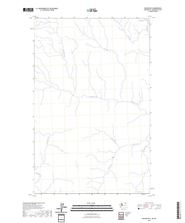 US Topo 7.5-minute map for Molson OE N WABC