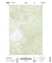 US Topo 7.5-minute map for Moses Meadows WA