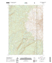 US Topo 7.5-minute map for Mount Adams West WA