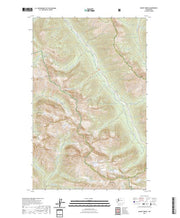 US Topo 7.5-minute map for Mount Arriva WA