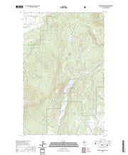 US Topo 7.5-minute map for Mount Bonaparte WA