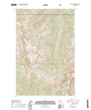 US Topo 7.5-minute map for Mount Deception WA