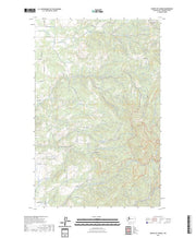 US Topo 7.5-minute map for Mount Kit Carson WA