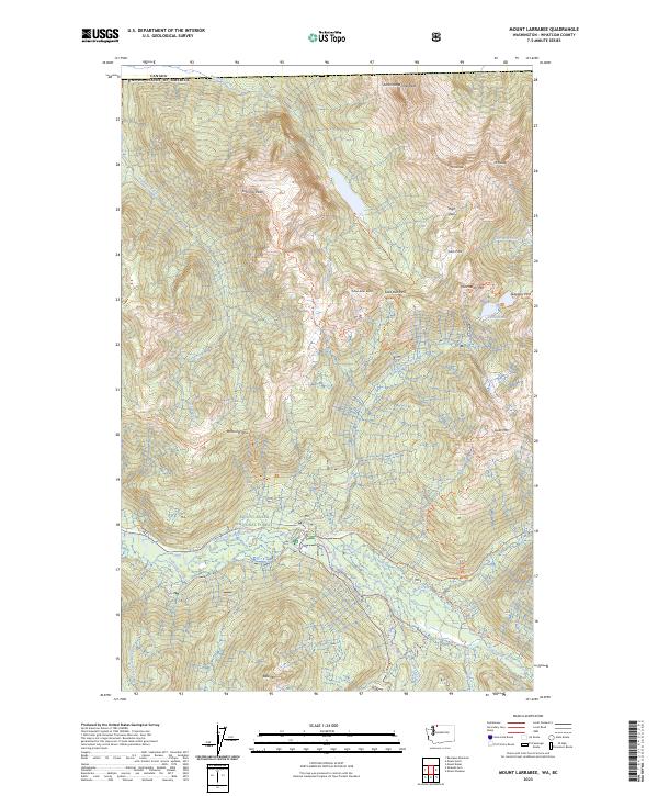 US Topo 7.5-minute map for Mount Larrabee WABC