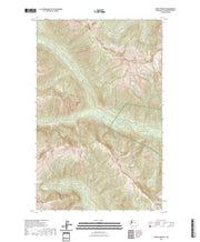 US Topo 7.5-minute map for Mount Prophet WA