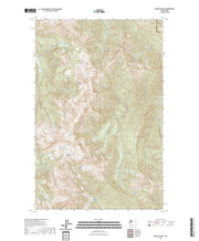 US Topo 7.5-minute map for Mount Queets WA