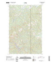 US Topo 7.5-minute map for Mount Spokane WAID