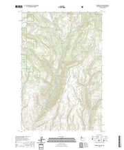 US Topo 7.5-minute map for Naneum Canyon WA