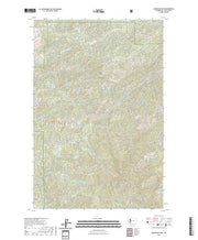 US Topo 7.5-minute map for Newaukum Lake WA