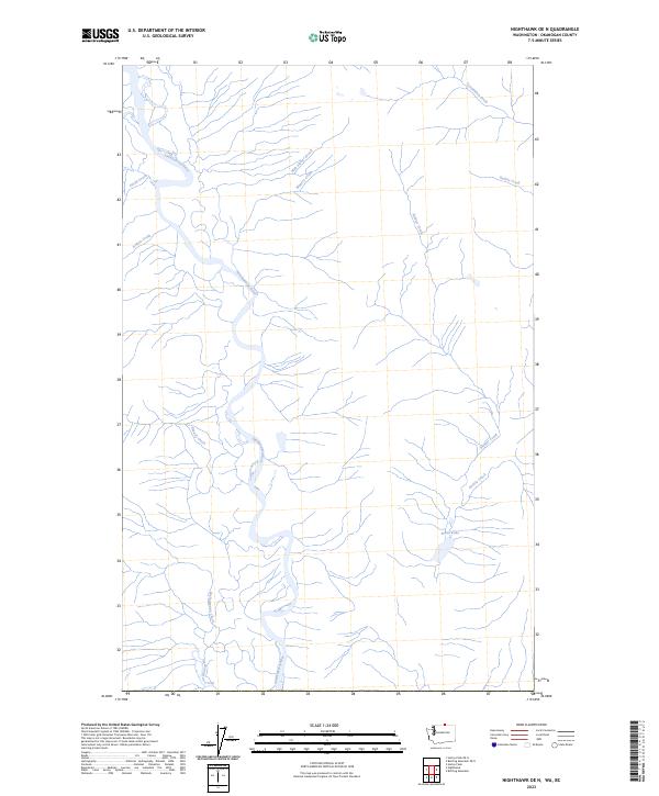 US Topo 7.5-minute map for Nighthawk OE N WABC