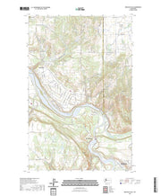 US Topo 7.5-minute map for Nine Mile Falls WA