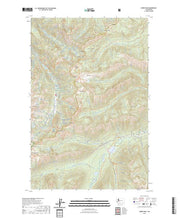 US Topo 7.5-minute map for Norse Peak WA