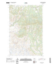 US Topo 7.5-minute map for Omak Mountain WA