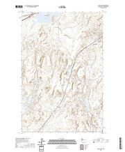 US Topo 7.5-minute map for Palm Lake WA