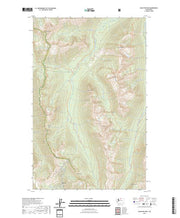 US Topo 7.5-minute map for Pasayten Peak WA