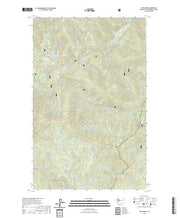 US Topo 7.5-minute map for Pass Creek WA