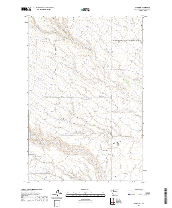 US Topo 7.5-minute map for Phinny Hill WA