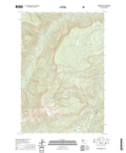 US Topo 7.5-minute map for Pinegrass Ridge WA