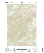 US Topo 7.5-minute map for Pinkham Butte WA