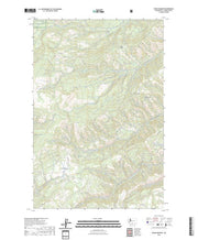 US Topo 7.5-minute map for Piscoe Meadow WA