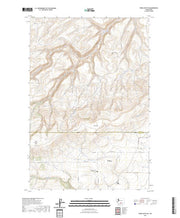 US Topo 7.5-minute map for Poisel Butte SE WA