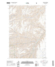 US Topo 7.5-minute map for Potter Hill WA