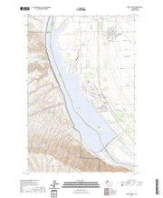 US Topo 7.5-minute map for Priest Rapids WA