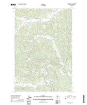 US Topo 7.5-minute map for Rainbow Falls WA