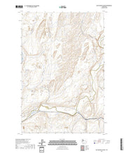 US Topo 7.5-minute map for Rattlesnake Canyon WA