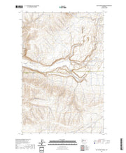 US Topo 7.5-minute map for Rattlesnake Springs WA