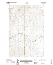 US Topo 7.5-minute map for Reardan East WA