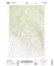 US Topo 7.5-minute map for Reecer Canyon WA