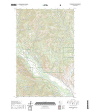 US Topo 7.5-minute map for Rendevous Mountain WA