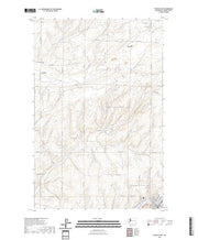 US Topo 7.5-minute map for Ritzville NW WA