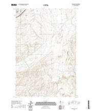 US Topo 7.5-minute map for Ritzville SE WA