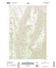 US Topo 7.5-minute map for Robinette Mountain WA