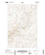 US Topo 7.5-minute map for Rocklyn SW WA