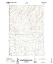 US Topo 7.5-minute map for Sagebrush Ridge WA