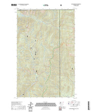 US Topo 7.5-minute map for Salmo Mountain WAIDBC