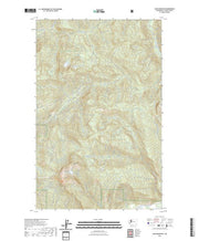 US Topo 7.5-minute map for Sauk Mountain WA