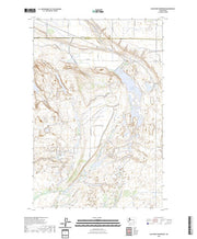 US Topo 7.5-minute map for Scooteney Reservoir WA