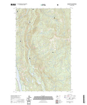 US Topo 7.5-minute map for Scotchman Lake WA