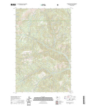 US Topo 7.5-minute map for Sitdown Mountain WA